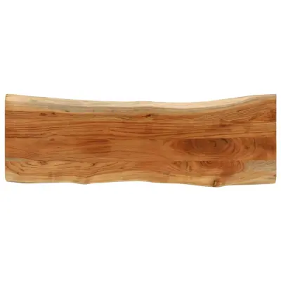 vidaXL Mizna plošča 120x40x3,8 cm pravokotna trdna akacija naravni rob