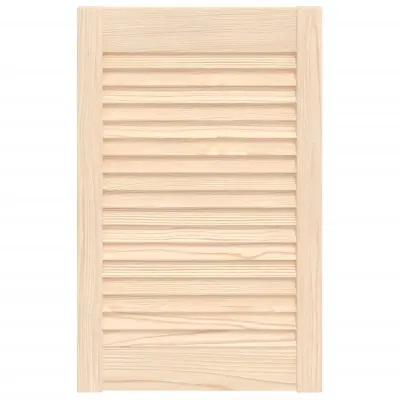 vidaXL Vrata za omarico z letvicami 61,5x39,4 cm trdna borovina