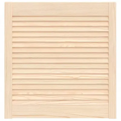 vidaXL Vrata za omarico z letvicami 61,5x59,4 cm trdna borovina
