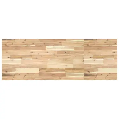 vidaXL Kopalniški pult neobdelan 120x50x2 cm trden akacijev les