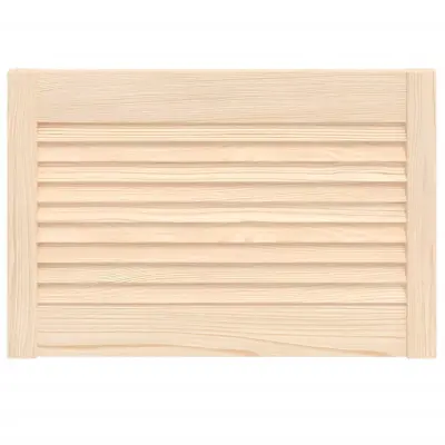 vidaXL Vrata za omarico z letvicami 39,5x59,4 cm trdna borovina