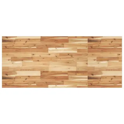 vidaXL Kopalniški pult oljni premaz 120x60x2 cm trden akacijev les