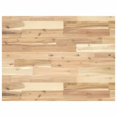 vidaXL Kopalniški pult neobdelan 100x60x4 cm trden akacijev les