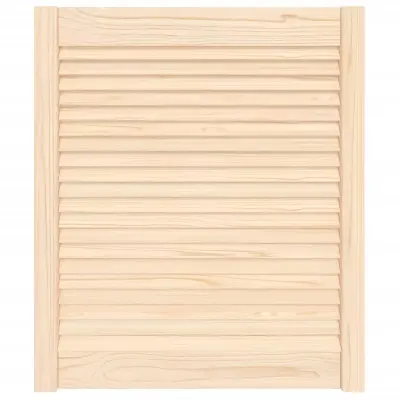 vidaXL Vrata za omarico z letvicami 69x59,4 cm trdna borovina