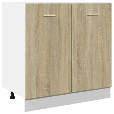 vidaXL Spodnja omarica “Lyon” sonoma hrast 80x46x81,5cm inženirski les