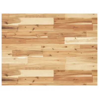 vidaXL Kopalniški pult oljni premaz 80x60x4 cm trden akacijev les