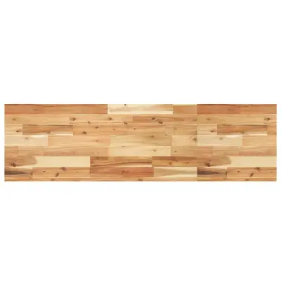 vidaXL Kopalniški pult oljni premaz 120x40x4 cm trden akacijev les