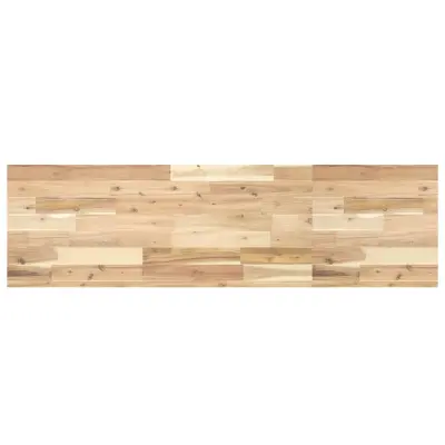 vidaXL Kopalniški pult neobdelan 160x40x4 cm trden akacijev les