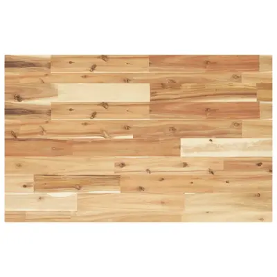vidaXL Kopalniški pult oljni premaz 100x50x4 cm trden akacijev les