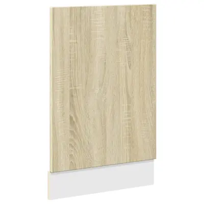 vidaXL Plošča za pomivalni stroj “Lyon” sonoma hrast 45x3x67 cm