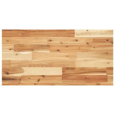 vidaXL Kopalniški pult oljni premaz 80x40x4 cm trden akacijev les