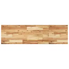 vidaXL Kopalniški pult oljni premaz 160x40x2cm trden akacijev les