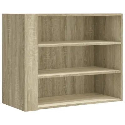 vidaXL Stenska omarica sonoma hrast 75x35x60 cm inženirski les