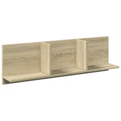 vidaXL Stenska omarica 100x16,5x30 cm sonoma hrast inženirski les