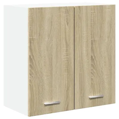 vidaXL Viseča omarica “Lyon” sonoma hrast 60x31x60 cm iverna plošča