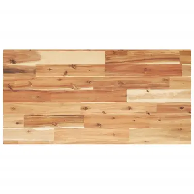 vidaXL Kopalniški pult oljni premaz 60x40x2 cm trden akacijev les