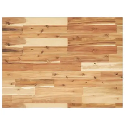 vidaXL Kopalniški pult oljni premaz 100x60x2 cm trden akacijev les