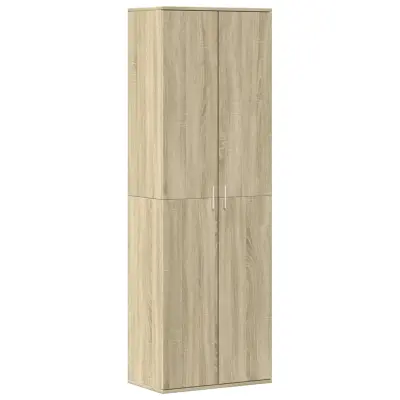 vidaXL Visoka omarica sonoma hrast 60x35x180 cm inženirski les