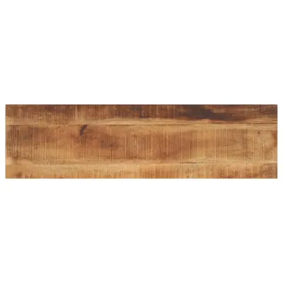 vidaXL Mizna plošča 100x20x2,5 cm pravokotna grob trden mangov les