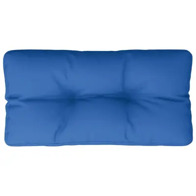 vidaXL Blazina za kavč iz palet kraljevsko modra 80x40x12 cm