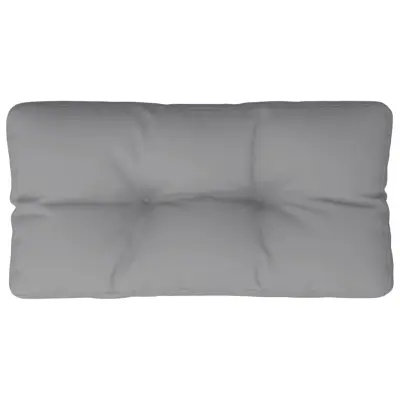 vidaXL Blazina za kavč iz palet siva 80x40x12 cm