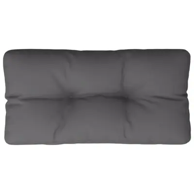 vidaXL Blazina za kavč iz palet antracitna 80x40x12 cm
