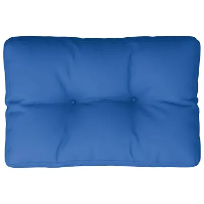 vidaXL Blazina za kavč iz palet kraljevsko modra 60x40x12 cm