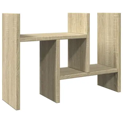 vidaXL Organizator za pisalno mizo sonoma hrast 34,5x15,5x35,5 cm les
