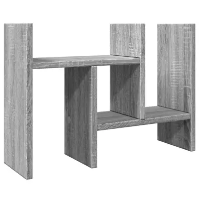vidaXL Organizator za pisalno mizo siva sonoma 34,5x15,5x35,5 cm