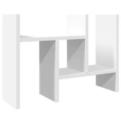 vidaXL Organizator za pisalno mizo bel 34,5x15,5x35,5 cm