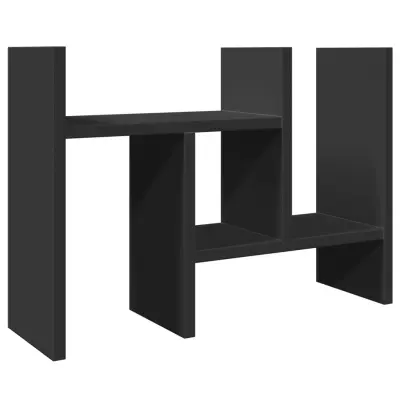 vidaXL Organizator za pisalno mizo črn 34,5x15,5x35,5 cm