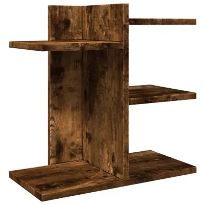 vidaXL Organizator za pisalno mizo dimlj. hrast 42x21,5x42 cm inž. les