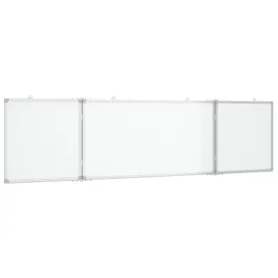 vidaXL Magnetna tabla zložljiva 160x40x1,7 cm aluminij