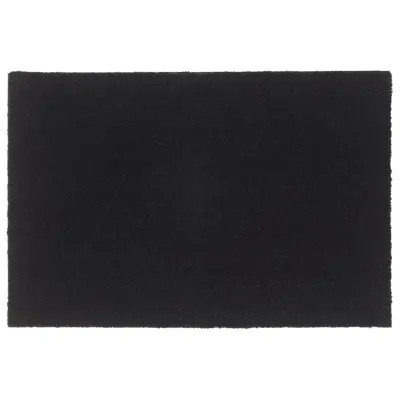 vidaXL Predpražnik črne barve 60x90 cm kokosova vlakna