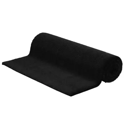 vidaXL Predpražnik črne barve 100x300 cm kokosova vlakna
