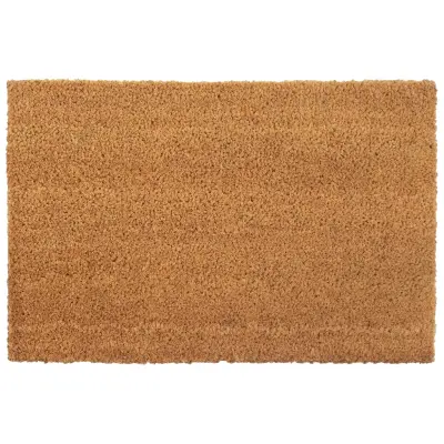 vidaXL Predpražnik naravne barve 50x80 cm kokosova vlakna