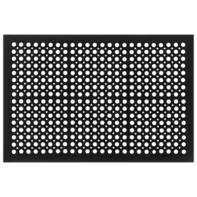 vidaXL Predpražnik pravokoten 60x90 cm guma