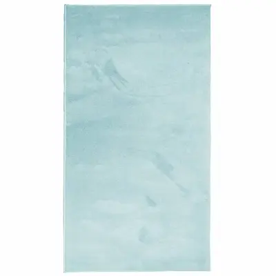 vidaXL Preproga OVIEDO s kratkimi vlakni zelena 60x110 cm