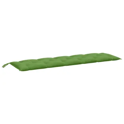 vidaXL Blazina za vrtno klop melanž zelena 180x50x7 cm blago