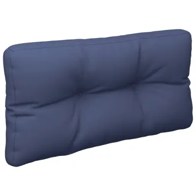 vidaXL Blazina za kavč iz palet mornarsko modra 120x40x12 cm