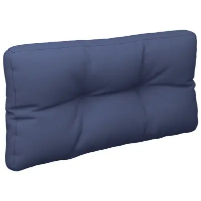vidaXL Blazina za palete mornarsko modra 70x40x12 cm oxford tkanina