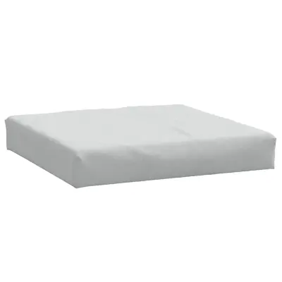 vidaXL Blazina za palete melanž svetlo siva 60x60x9,5 cm blago