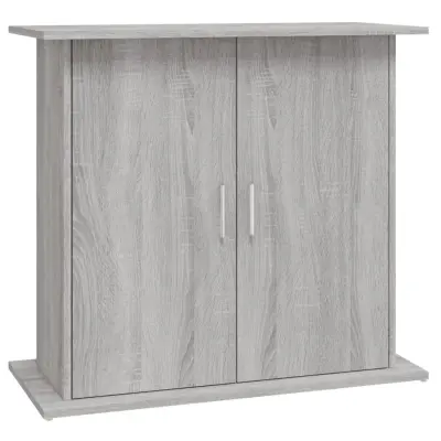 vidaXL Stojalo za akvarij siva sonoma 81x36x73 cm inženirski les