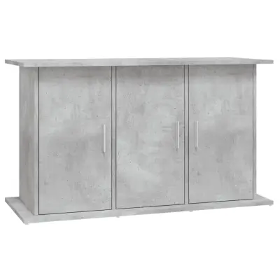 vidaXL Stojalo za akvarij betonsko sivo 101x41x58 cm inženirski les