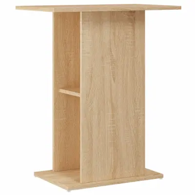 vidaXL Stojalo za akvarij sonoma hrast 60,5x36x72,5 cm inženirski les