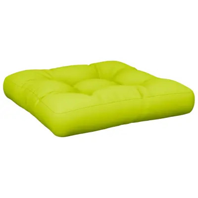 vidaXL Blazina za palete svetlo zeleno blago