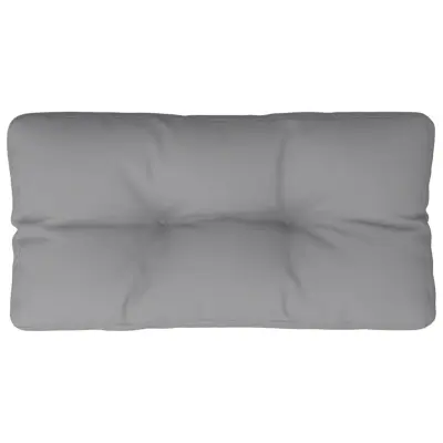 vidaXL Blazina za kavč iz palet siva 70x40x12 cm