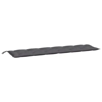vidaXL Blazina za vrtno klop antracit 200x50x7 cm oxford tkanina
