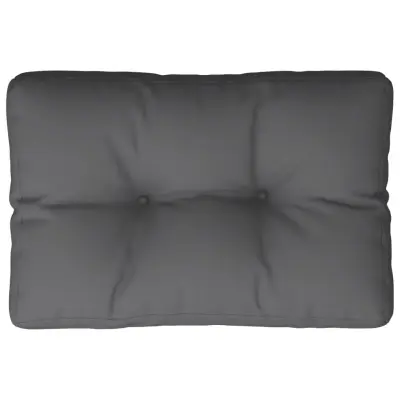vidaXL Blazina za kavč iz palet antracitna 50x40x12 cm