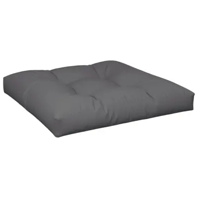 vidaXL Blazina za kavč iz palet antracitna 70x70x12 cm